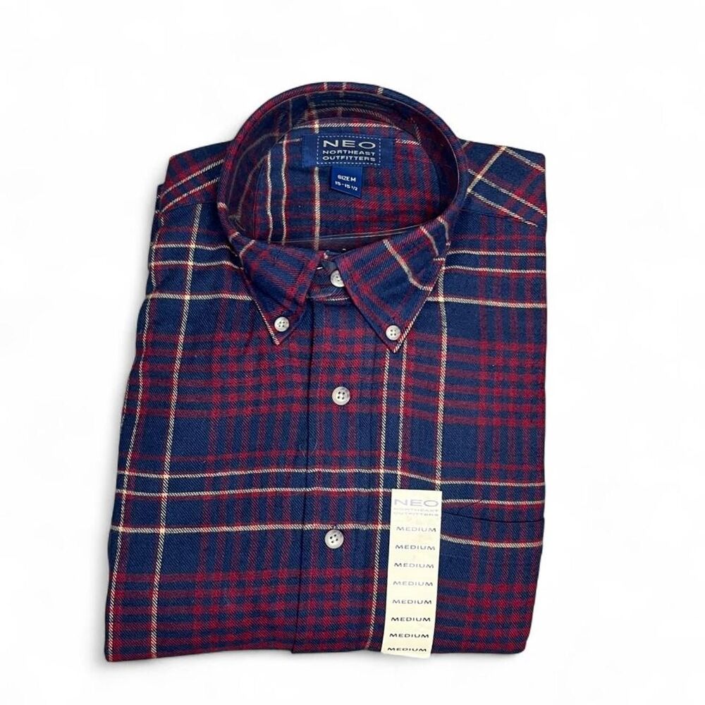 NWT Men's Neo Northern Outfitters 100% Cotton Shirt